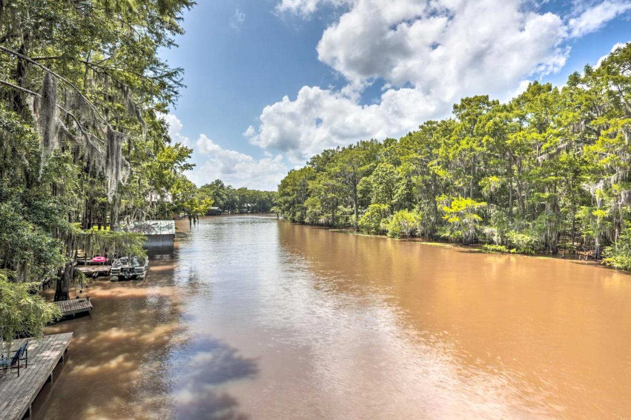 Waterfront Karnack Home With Boathouse And Deck! Luaran gambar